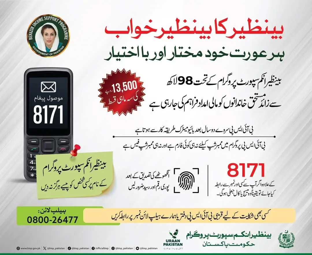 Ehsaas Program 8171 CNIC Check Online – How to Register and Verify Eligibility in 2025