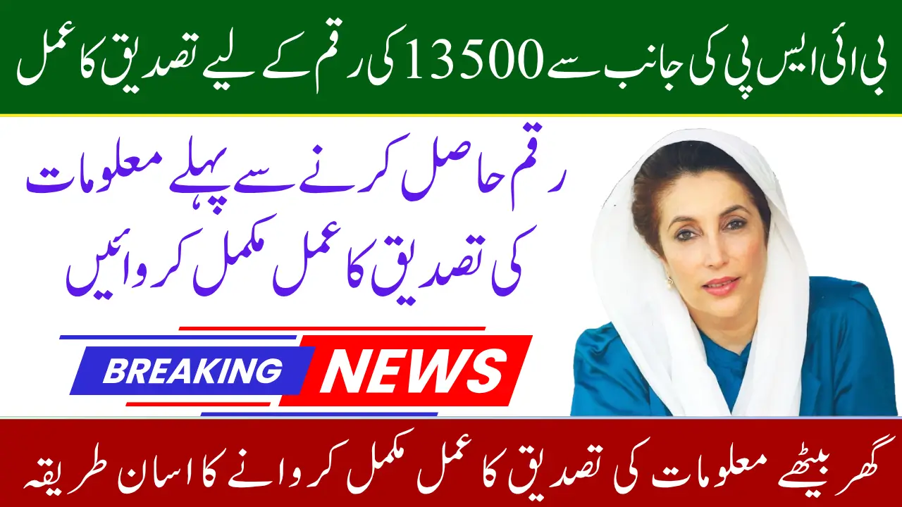 Step-by-Step Guide to Verify BISP 8171 Payment for 13,500 in 2025 – Latest Process Explained