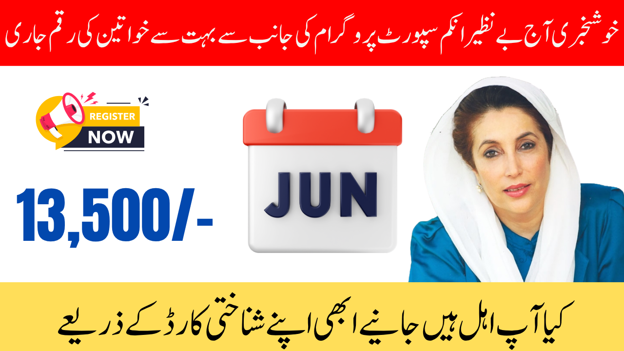 BISP 13500 Payment June 2025 – How to Check Your Status Online Through 8171 Portal (1)