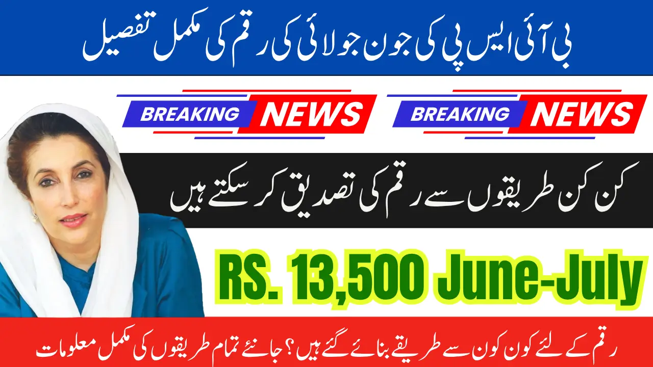 BISP 8171 CNIC Payment Check Online for June-July 2025 – A Complete Guide